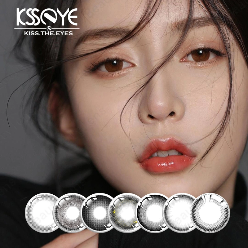 OEM Factory Natural Black Contacts Cosmetic Contact Lenses Optical Eyes Lenses Lentes De Contacto Solotica Manufacturer Cosmetic Contact Lens