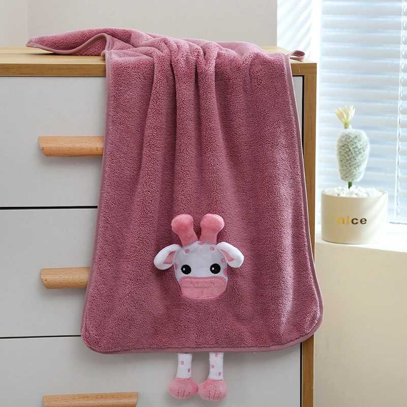 Factory Direct Sale Coral Velvet Towels Household Adult Thickened Soft Non-Shedding Quick Drying Hand Face Towels