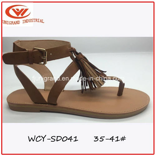 Summer Popular Ladies Slipper Simple Design Sandals for Girls Women Shoes