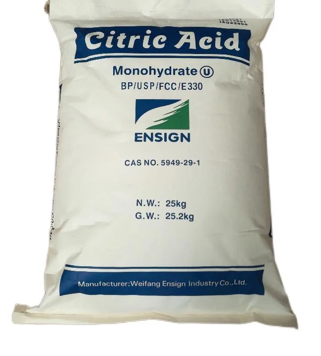 China Low Price Food Additives Citric Acid Monohydrate