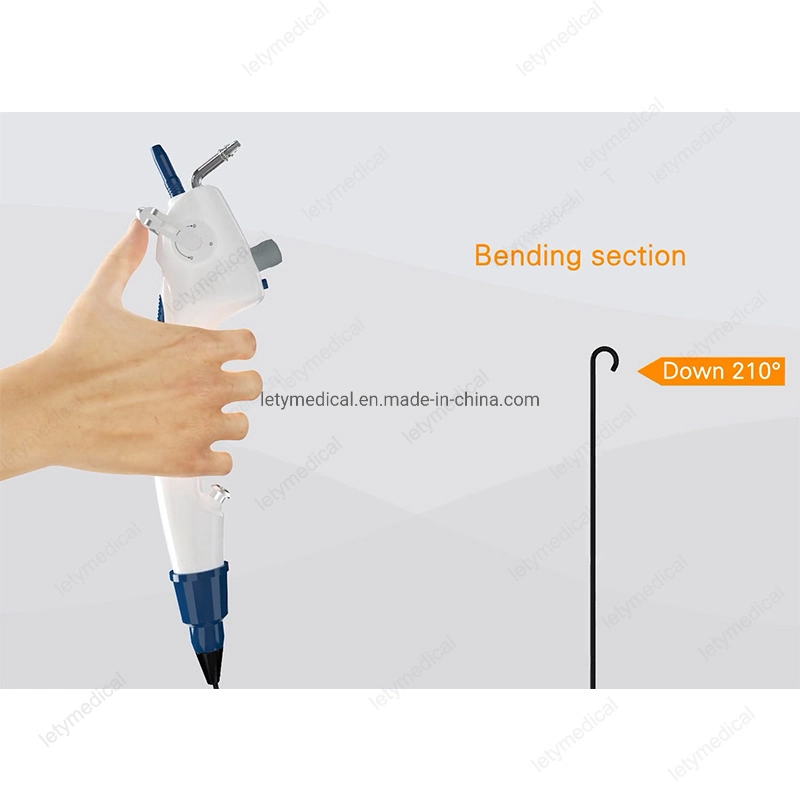 Fabrik Preis Flexible Vet Endoskopie für Tier Haustier Klinik 3,2mm Mit Working Channel 1,2mm