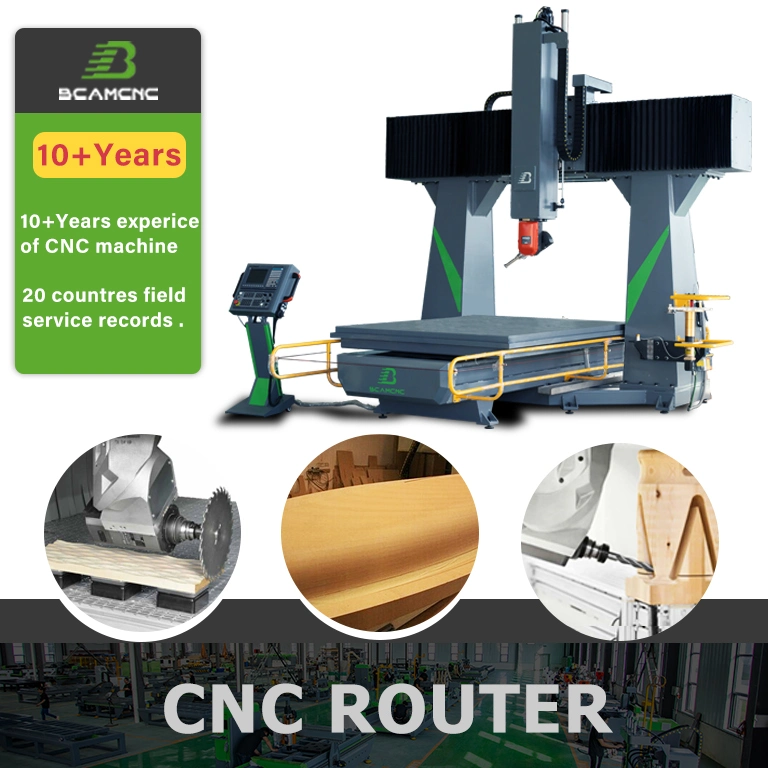 CNC Controller 5 Axis Router Machine for 3D Marble Slate Stone Sculpture Engraving