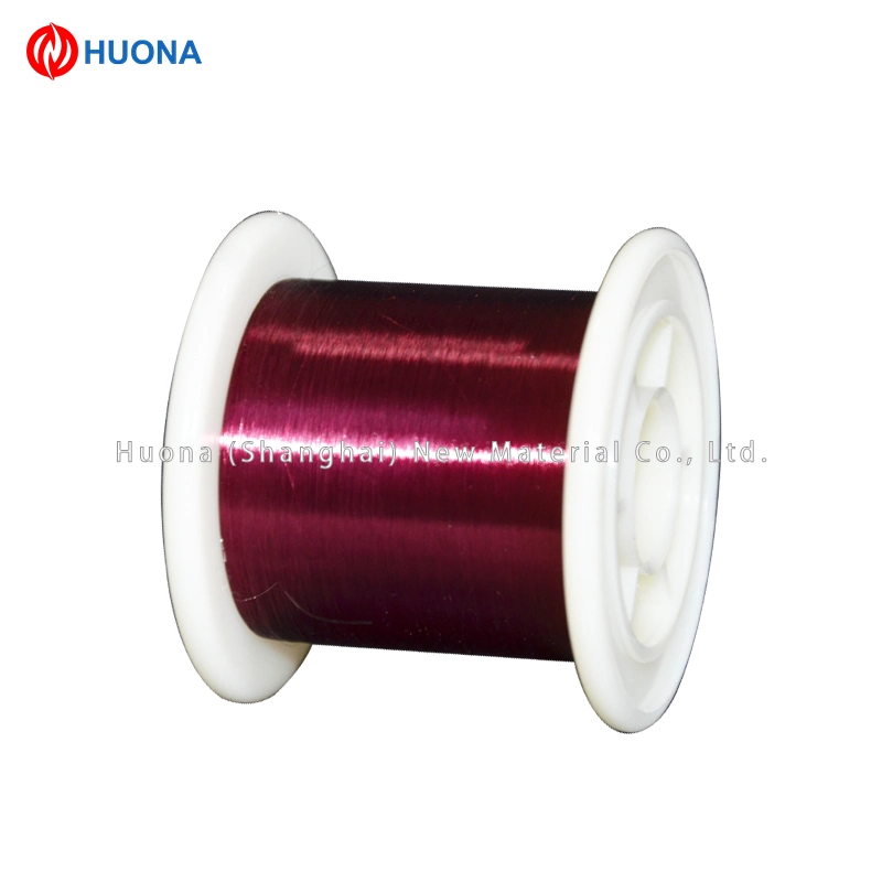 Polyester Enamelled Resistance CuNi40 Alloy High Temperature Enameled Wire