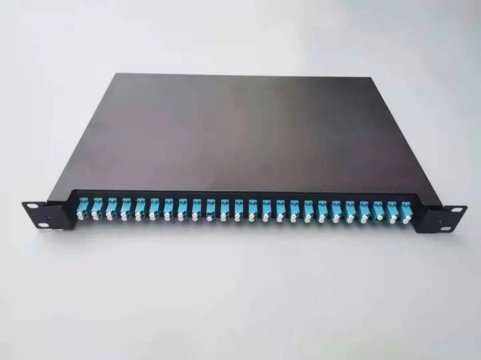 24 Port PLC Splitter Patch Panel /Rack Mount 24core 48fiber