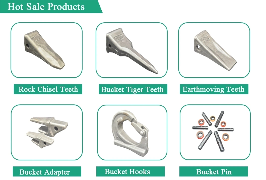 Chinese Forged Excavaor Tooth Volvo Bucket Teeth Excavator Parts for Tooth Point, Rock Bucket Tooth OEM Ec210 1171-01371RC