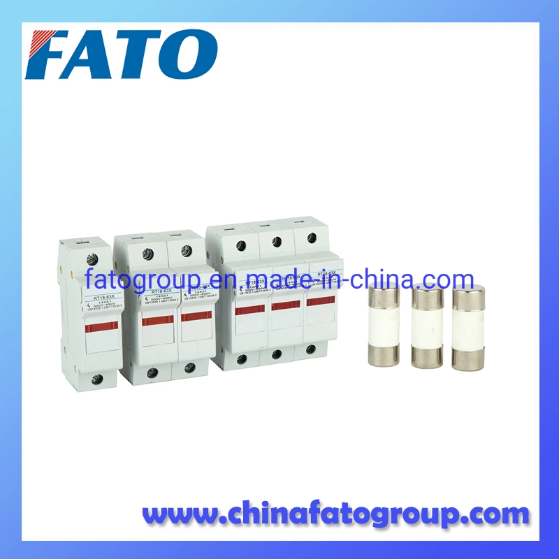 China Professional Manufacturer 32A 63A 125A Fuse Holder for Cylindrical Fuse Link