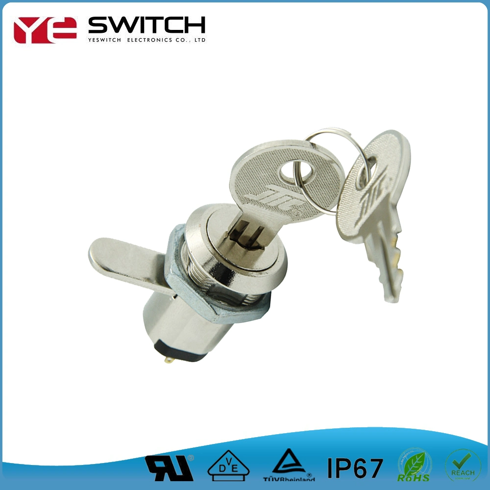 Dual Function Electronic Mechanical off on Key Lock Switch