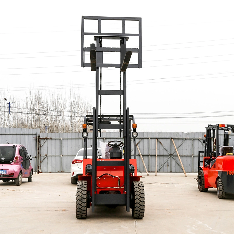 2ton Diesel Forklift, 6m Lifting Height Triplex Mast with EPA Certification