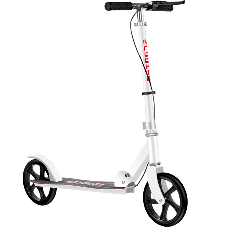 New Big Children dos ruedas scooter portátil fuera de carretera plegable Scooter de Kick para adultos