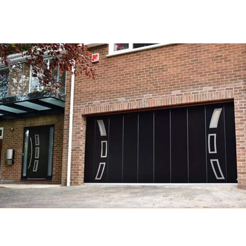 Aluminum Clear Frost Glass Panel Garage Doors Prices for Sale