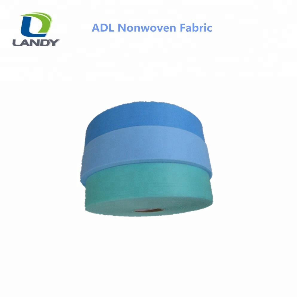 Super Adl Acquisition Distribution Layer Soft Nonwoven Fabric Rolls Raw Material for Diaper