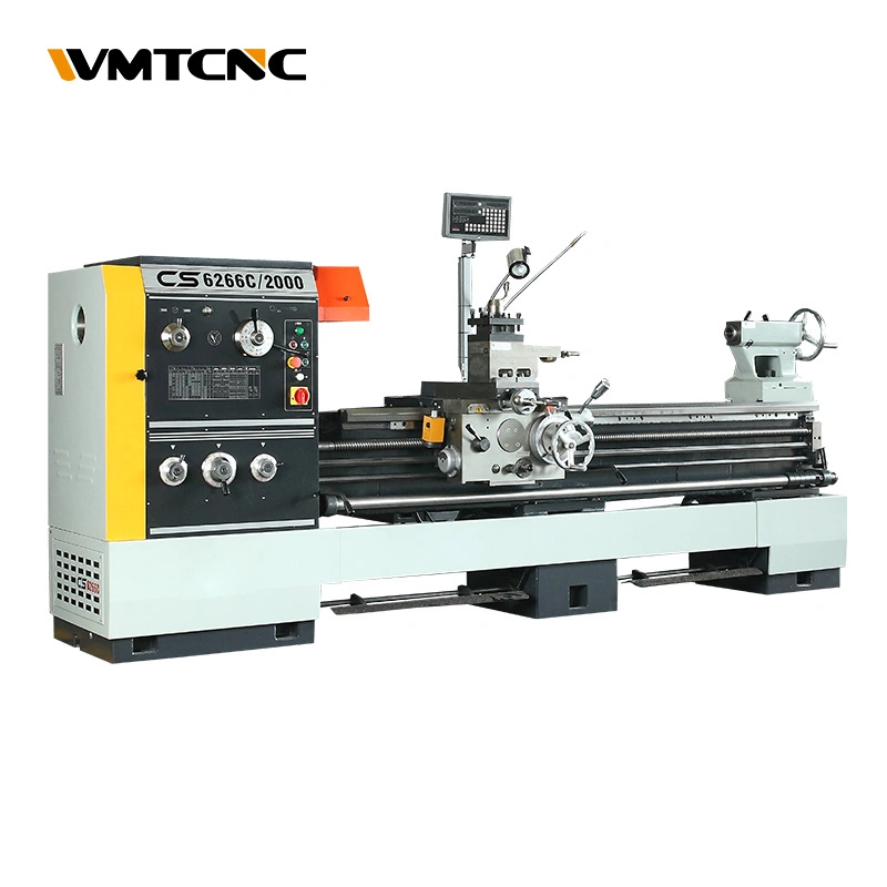 WMTCNC gap bed metal lathe machine CS6266C for heavy cutting