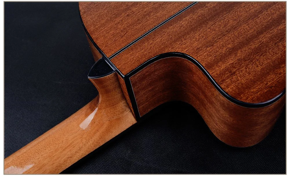 Profesional Smiger Cuerpo de madera maciza de cuerdas de nylon para Guitarra Clásica Electro