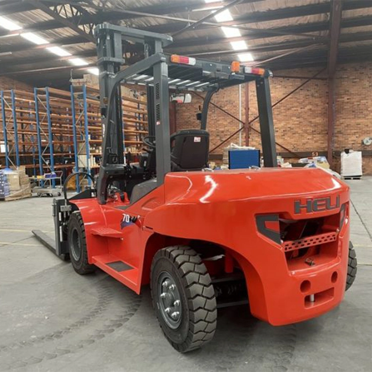 Japanese Used Heli Cpcd70 Cpcd100 Forklift in China Used Diesel Forklift for Sale 10 Ton