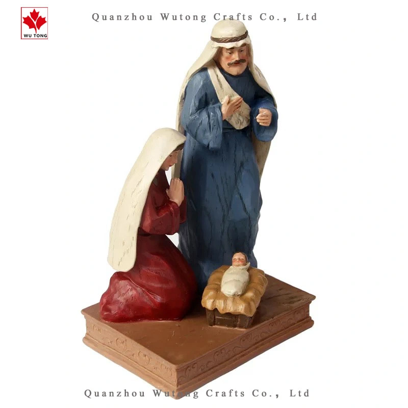 OEM Praying Baby Jesus Christ Christmas Decoration Crafts