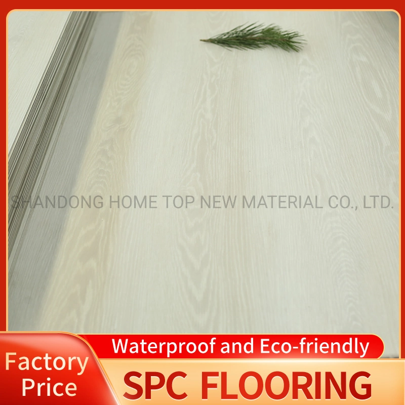 UV-Beschichtung Holz-Look Wasserdicht Luxus Vinyl Plank Blatt Bodenfliesen für Gebäude Haus Dekoration SPC Bodenbelag