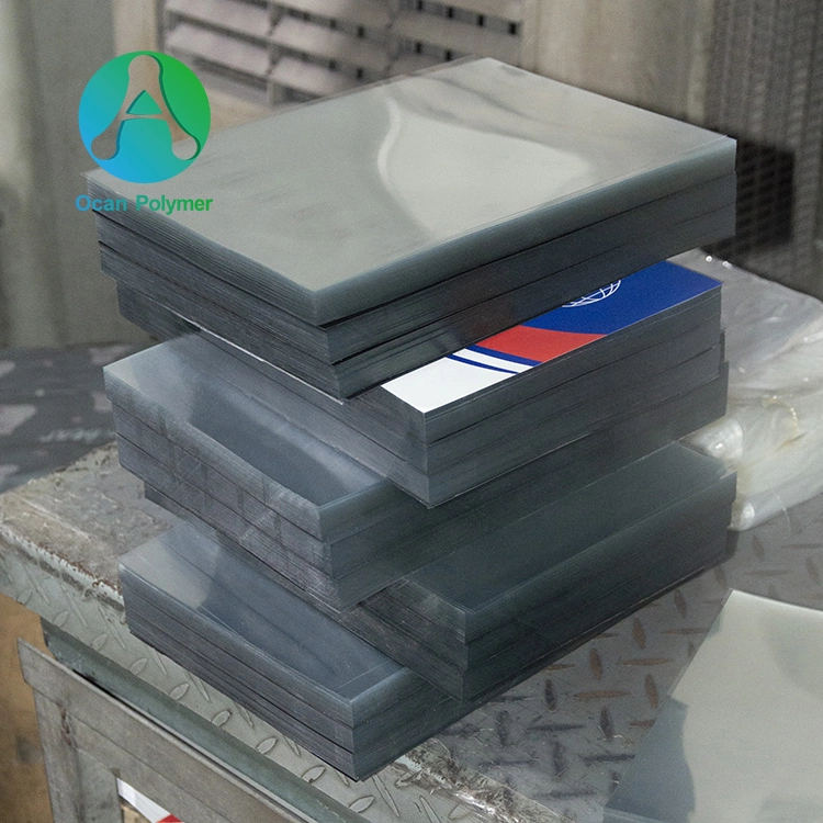 Custom Plastic A4 Size Pet Sheet 0.2mm Transparent Rigid Pet Sheet for Binding Cover