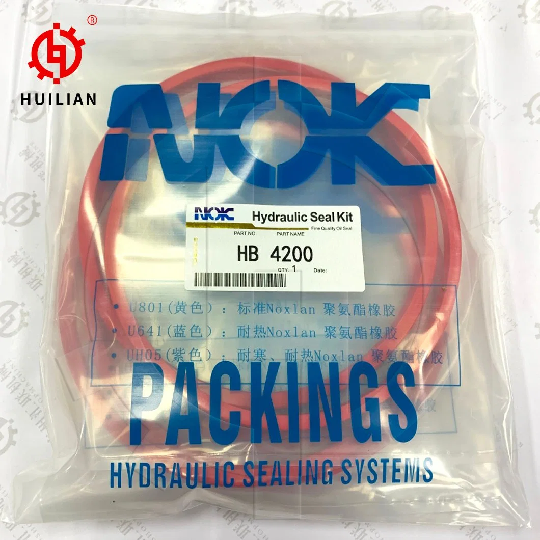 Hydraulic Hammer Breaker Cylinder Rubber Seals Kit for Hb3600 Hb4200 Hb5800 Hb7000