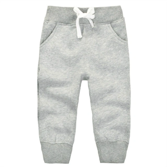 Winter Warm Velvet Sweatpants Babies Boys Girls Casual Sport Pants Jogging Kids Children Trousers