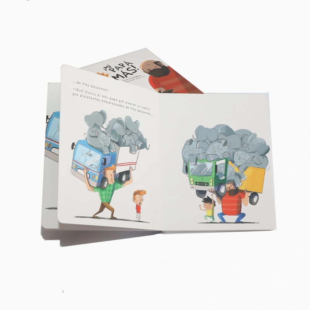 Publication impression personnalisée couverture rigide enfants enfants Livres Pop up Livre Baby English 3D carton Livres Imprimer