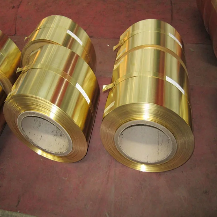 Customied Brass Coil C27200 Cuzn37 H59 H62 H68 H96 Copper Brass Coil Brass Sheet Strip Price