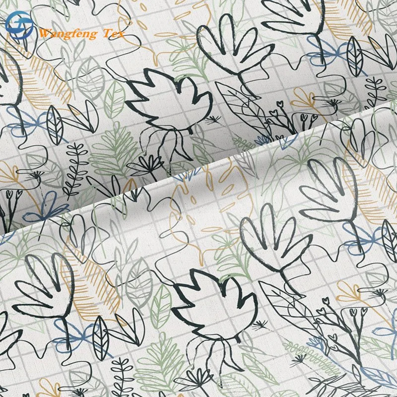 Polyester Lining Printed/Printing Home Textile for Sofa Curtain Jacquard Furniture Bedsheet Fabric