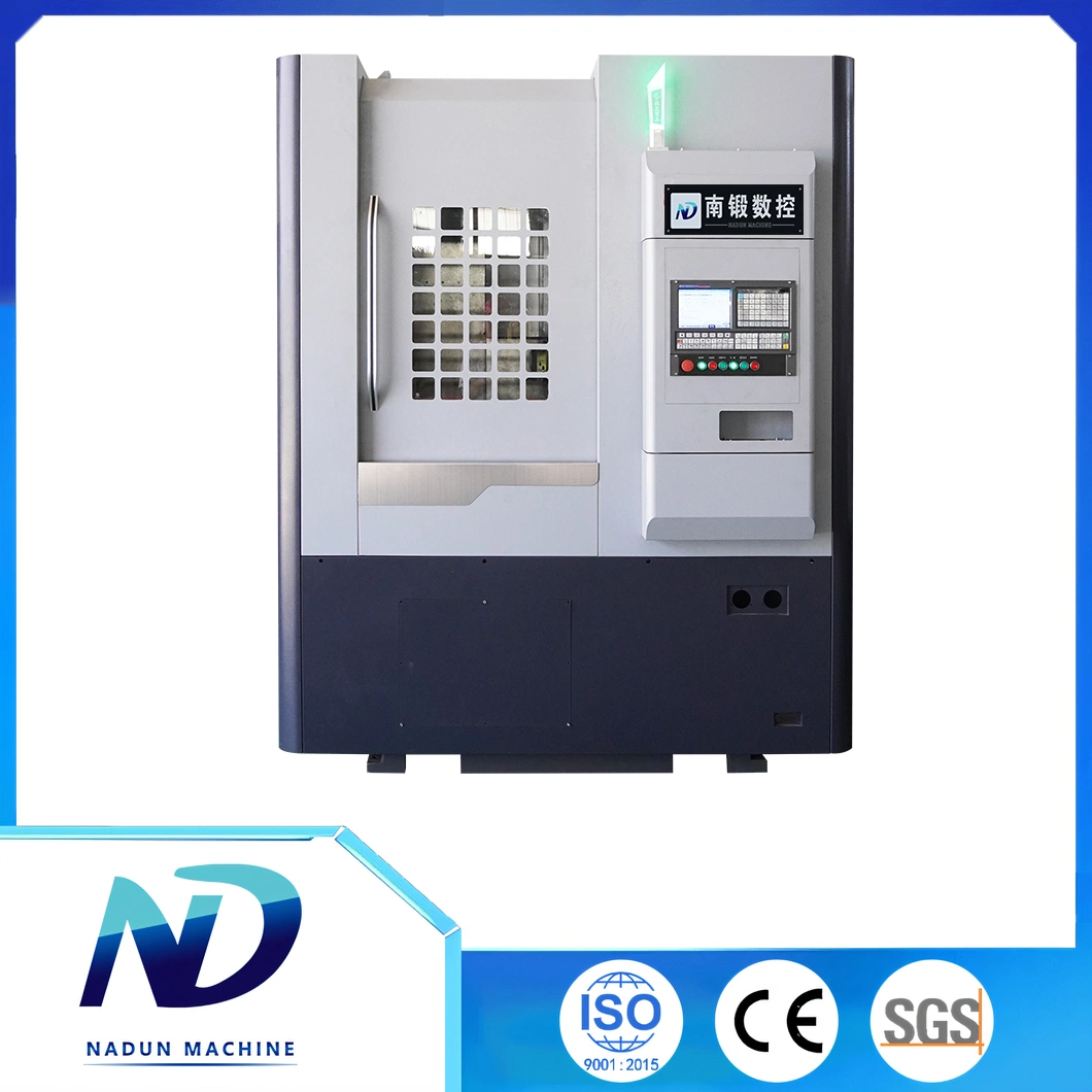 Nadun Vt45 CNC Lathe مع تحسين مسار أدوات تكامل CAD Cam وإدارة حياة الأدوات