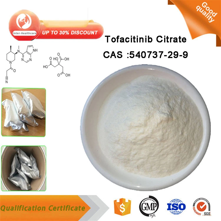 Hersteller liefern Pure Tofacitinib Citrat Pulver CAS 540737-29-9 Tofacitinib Citrat