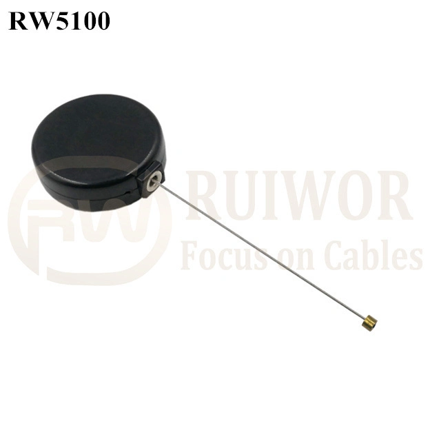 Various Products Positioning Display Round Mini Anti Lost Recoiler Work with Wire Connectors