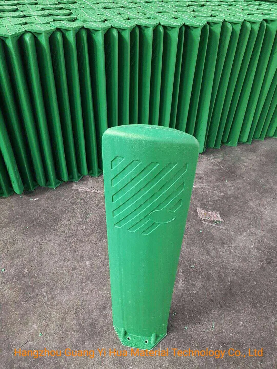 High quality/High cost performance  Green Lightweight PE Plastic Highway Anti-Glare Board Traffic Caution Safety FRP Fiberglass Anti-Dazzle Boards