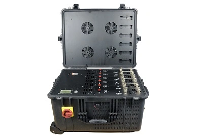 Draw Bar Box Design High Power 2g 3G 4G All Cell Phone Signal Jammer for Law Enforcement