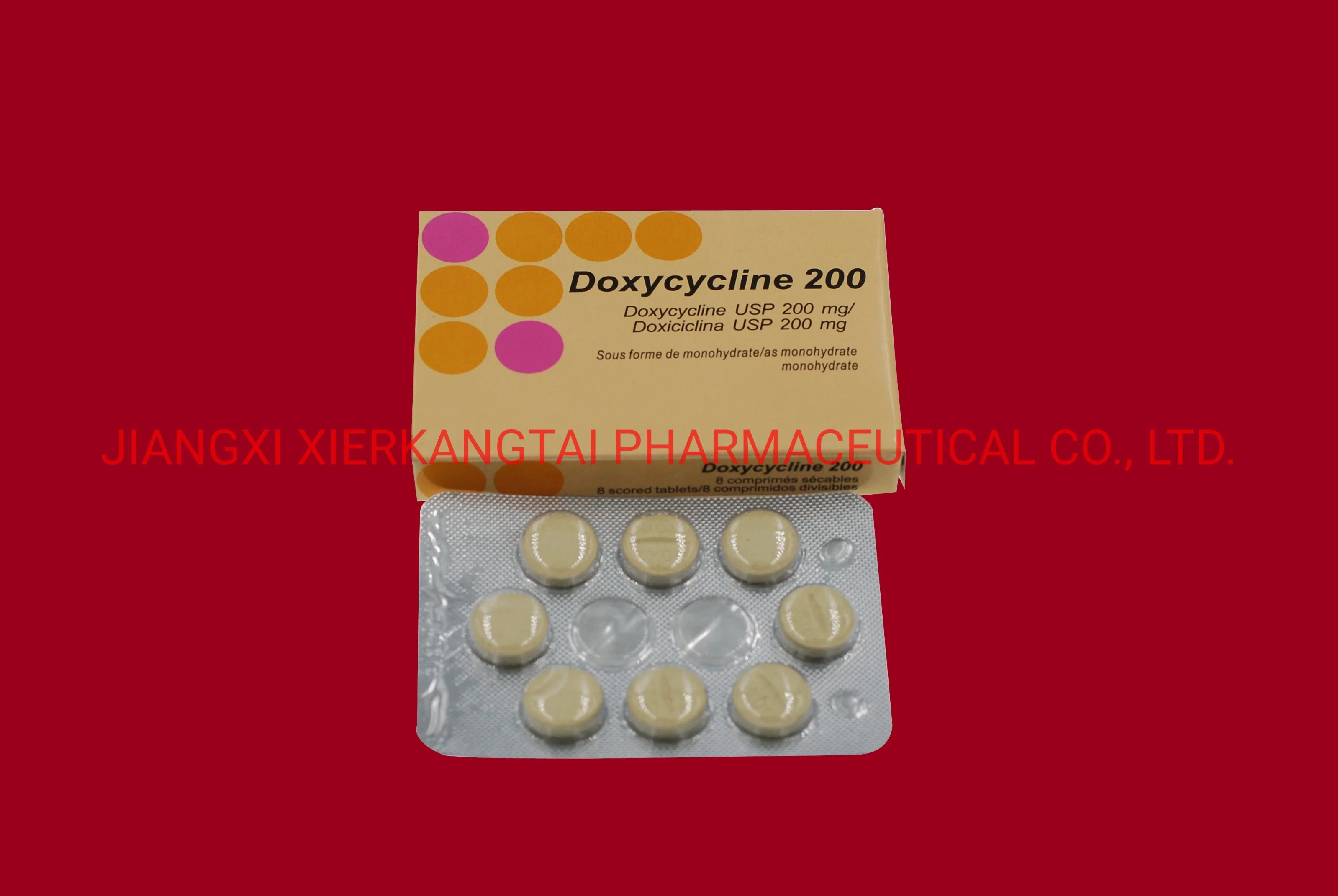 Doxycycline Tablet 100mg GMP Certificated