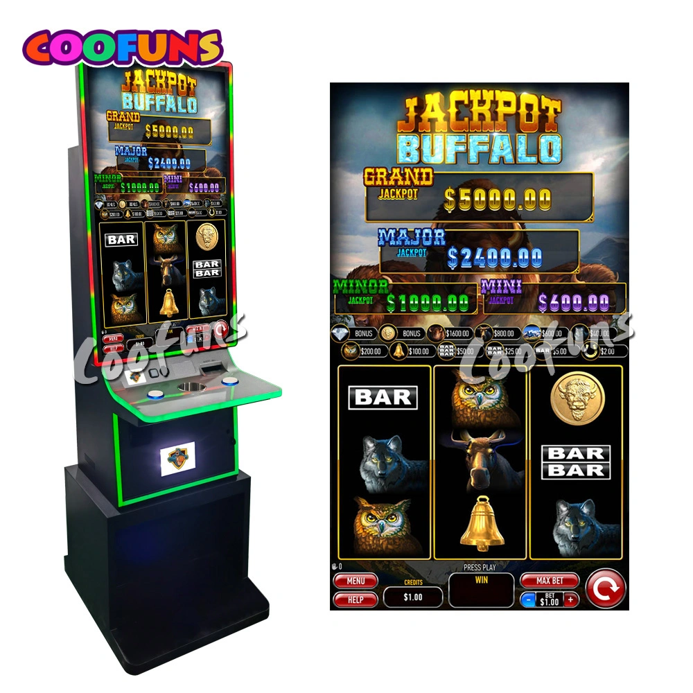 Casino Jeux de compétences verticale Aurora 1 Arcade Slot Machine pour la vente