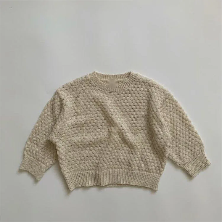 China Supplier Guangzhou Factory Wholesale/Supplier Bulk Hot Popular Toddler Solid Color Knitted Children Wear Little Girls Apparel Kids Baby Sweaters