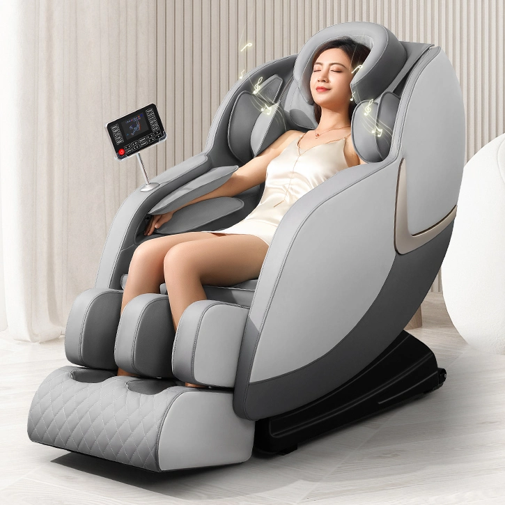 Amazon Sellings caliente Fauteuils 4D de masaje de lujo en gravedad cero masajeador SHIATSU para todo el cuerpo eléctrico reclinable sillón de masaje 3D