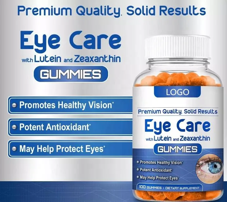 Lutein Zeaxanthin Gummies Protect Eyes and Promotes Healthy Vision Protent Antioxidant