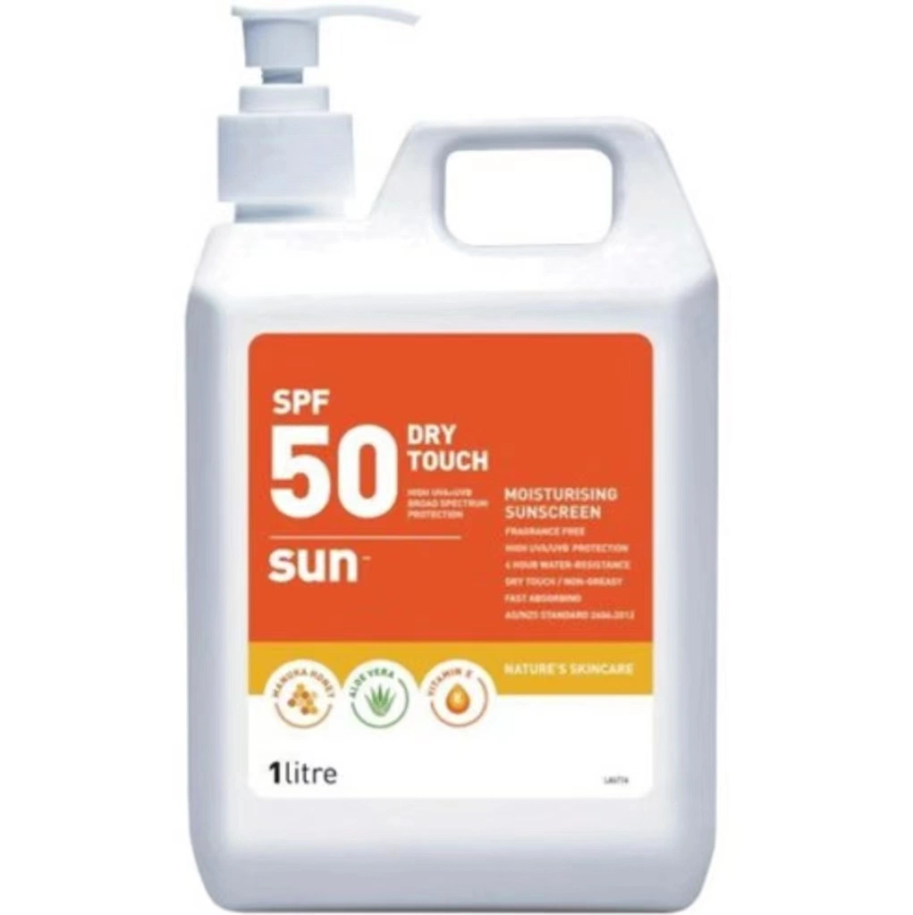 El protector solar SPF 50 Sunscreen &amp; Tanning Crema Solar loción anti-UV bloqueador solar UVA UVB para protegerse del sol