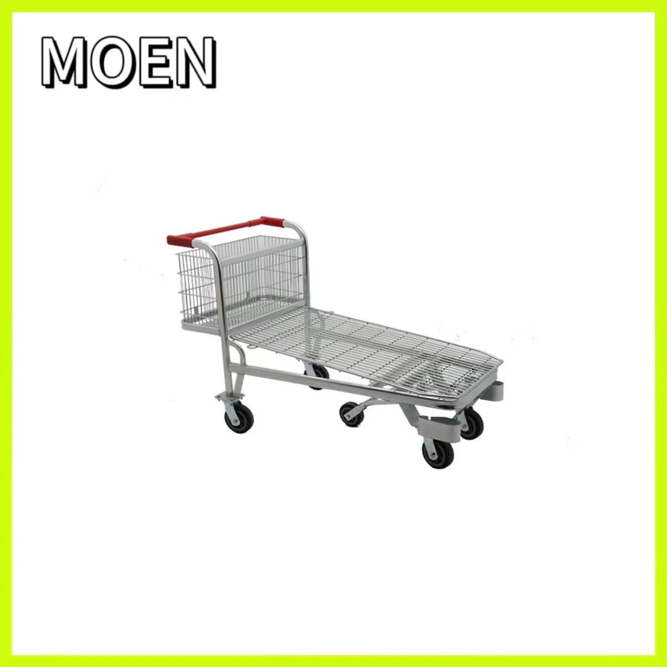 High quality/High cost performance Hand Trolley Heavy Duty Folding Trolleys with Foldable Wheel