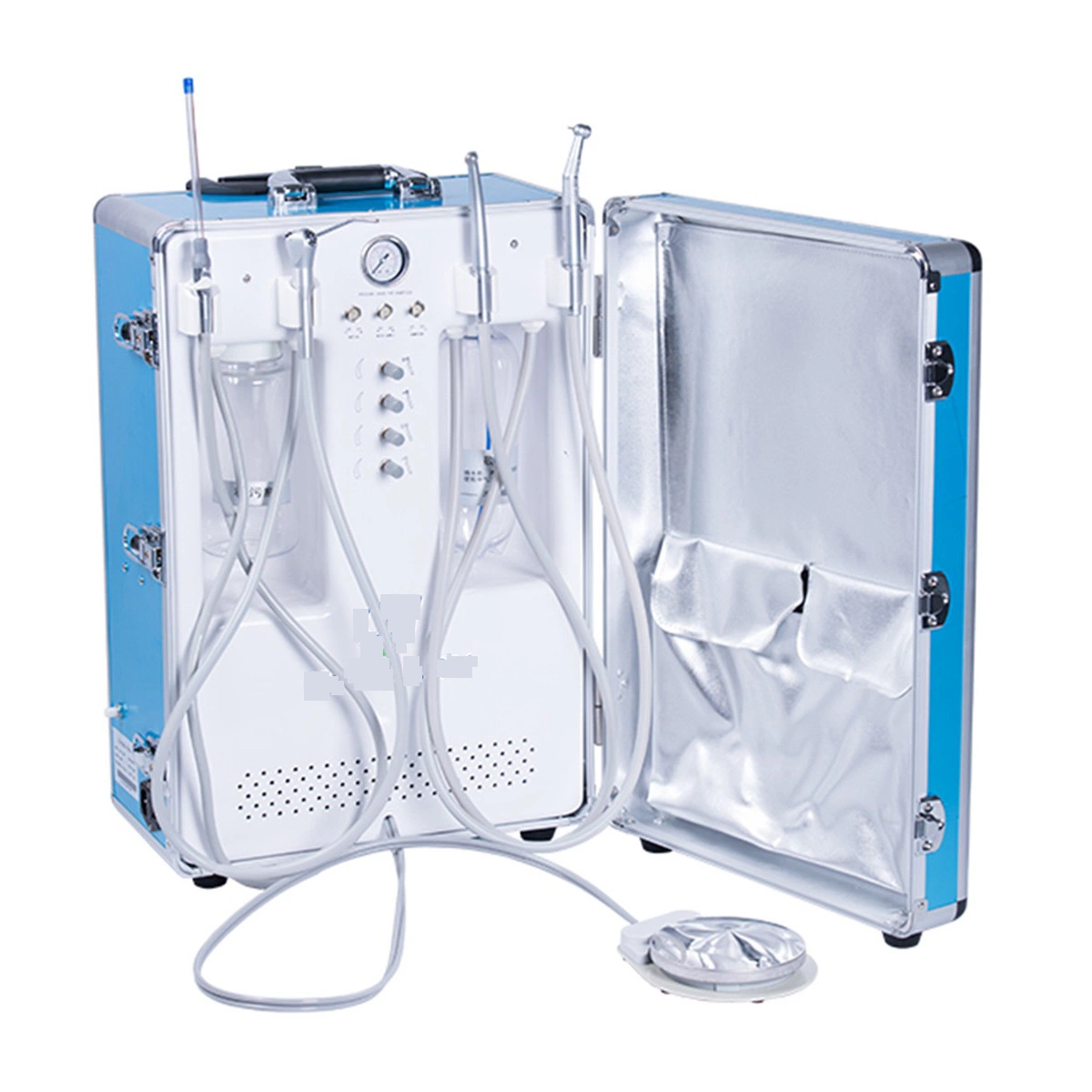 Hochey Medical Factory Mobile Dental Portable 3 Way Syringe Unit Portable Set Dental Chair