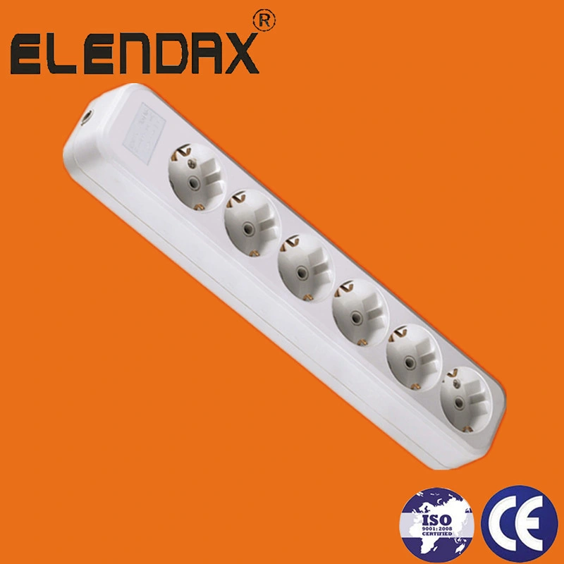 3 Holes Power Strip with Ground with Switch (E8003ES)