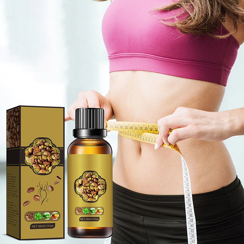 New Arrival Coffeine Slimming Oil Slimming Coffee Fat Burning and Weight Lose Coffee Massage Oil