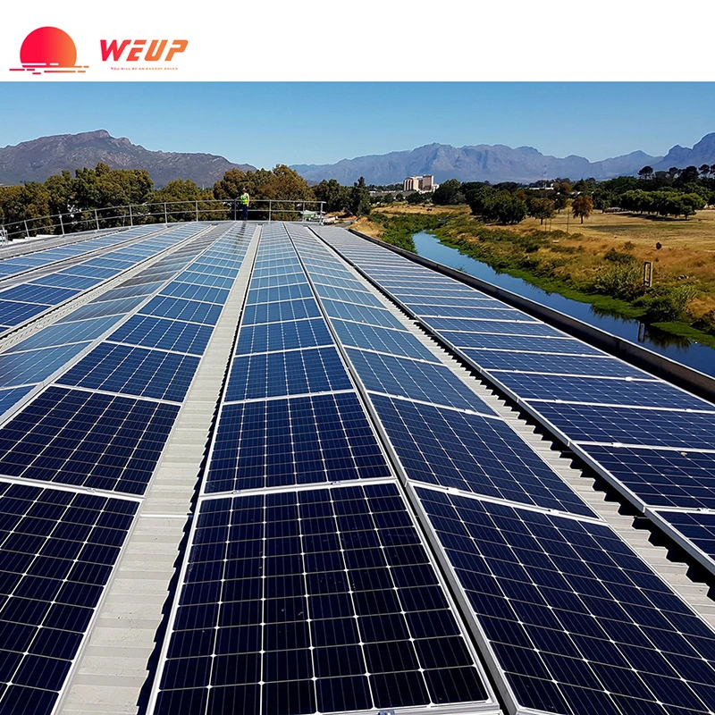 Weup 100kw 200kw on Grid Solar Array Power System for Industry on Grid Solar Energy Installation Kits