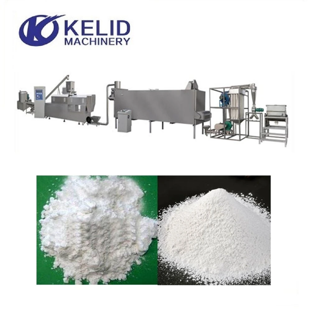 500kg/H Textile Field Used Pregelatinized Modified Cassava Starch Extrusion Machine