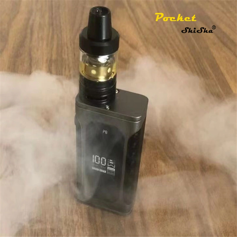 Vapor Smoke Kits P8 100W Box Mod Vape 2200mAh Battery 40W/80W/100W Wattage Adjustable 2.5ml Tank E Cigarette Vaporizer Pen