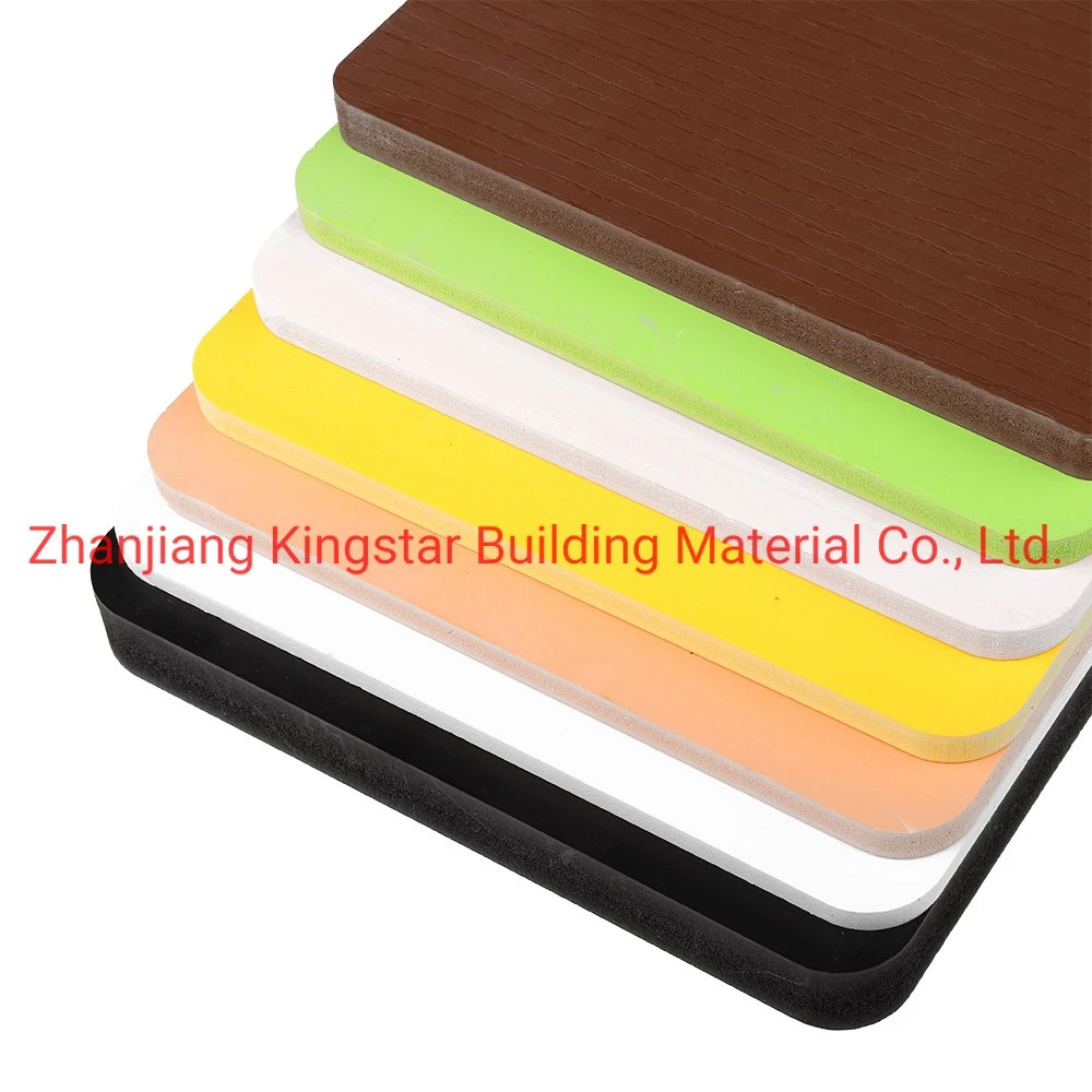 Decorative Waterproof Cabinet 10mm 12mm 18mm Exterior Wall Panel Rigid Flexible Expanded PVC Foam Board