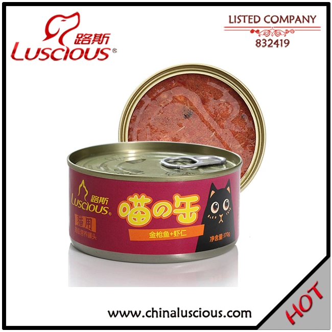 Whole Tuna with Shrimp Pet Food Dry Food Factory