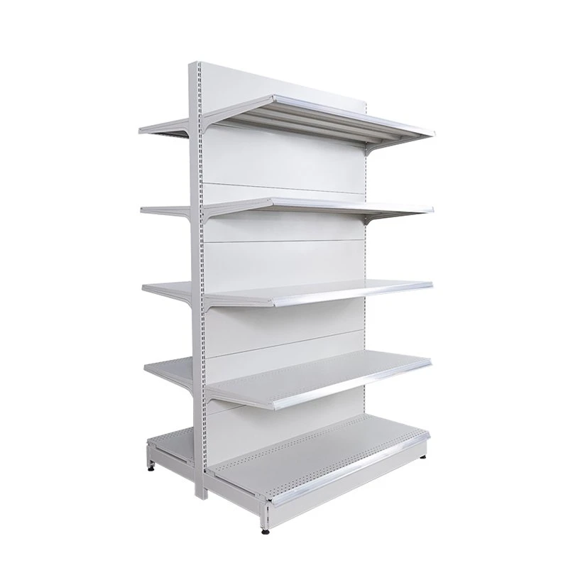 Hot Selling Advertising Display Metal Supermarket Shelf