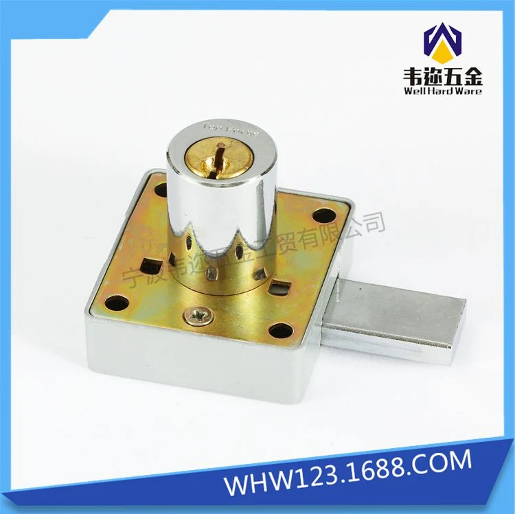 Cm-26L 29mm Golden Mexico Furniture Drawer Lock