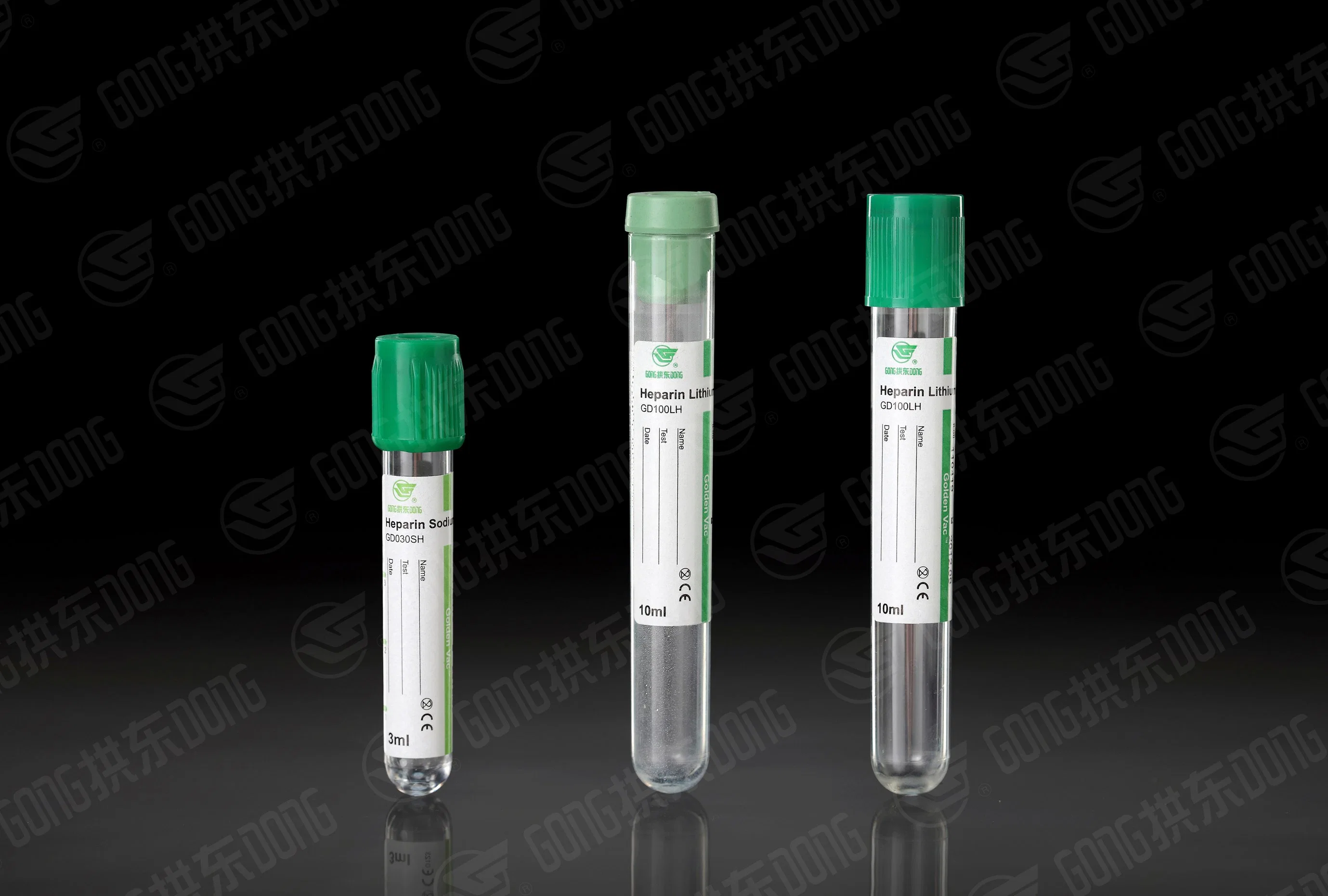 Heparin Vacuum Blood Collection Tube 13*75mm