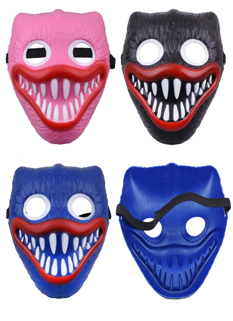 New Arrival Halloween Scary Mask Poppy Playtime Masks Mouth Monster Decorations Huggie Wuggie Party Masks Medical Face